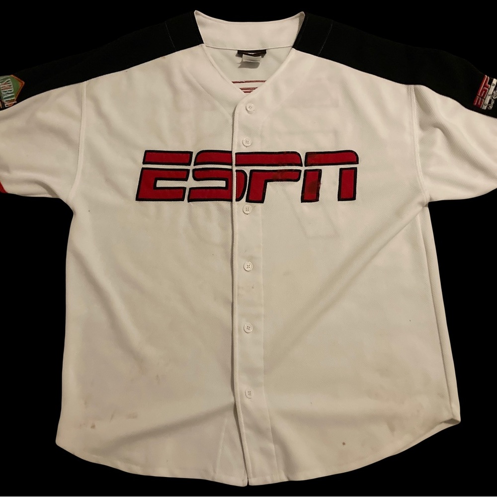 Vintage ESPN zone baseball tonight baseball jersey